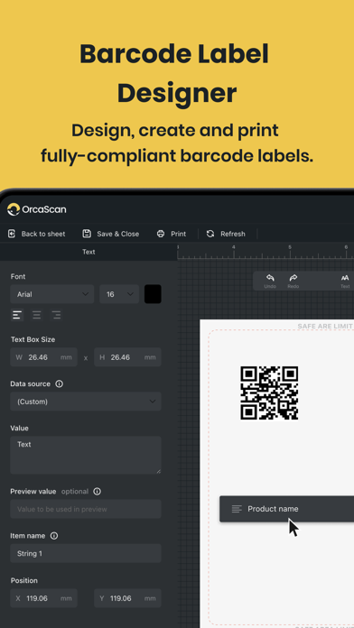 Barcode Scanner - Orca Scan iPhone screenshot 9 - Productivity app