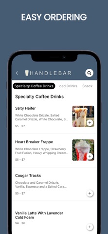 Handlebar Cafe Online iPhone screenshot