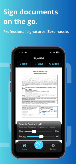 EyeScan Pro OCR & PDF Scanner Screenshot 7 of 7