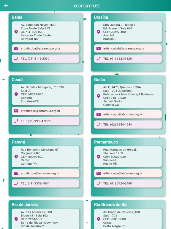Abramus iPad screenshot 7 - Business app