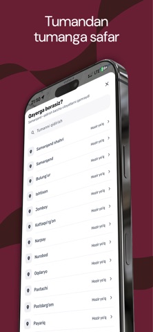 Runa - taksi & yetkazish screenshot