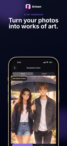 Anime Filter & AI Art - Artoon screenshot 1