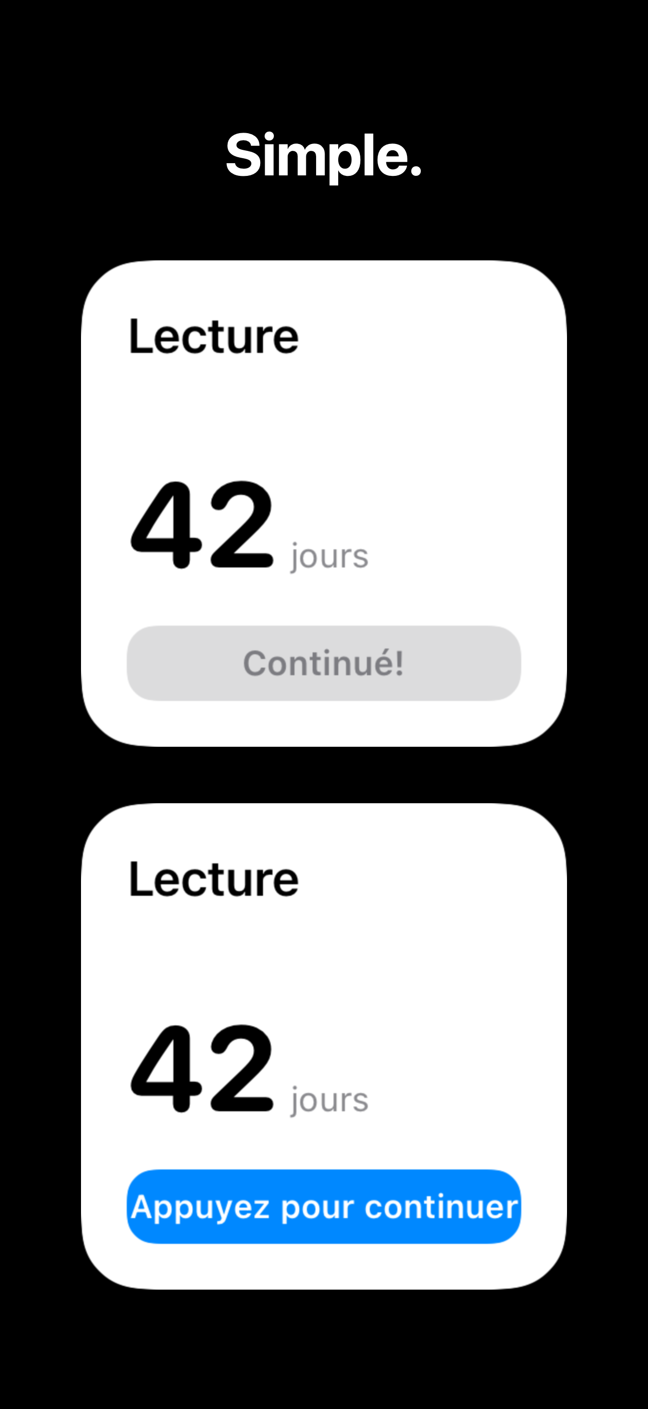 KeepGoing - Habit Tracker iOS screenshot 3 showing app interface