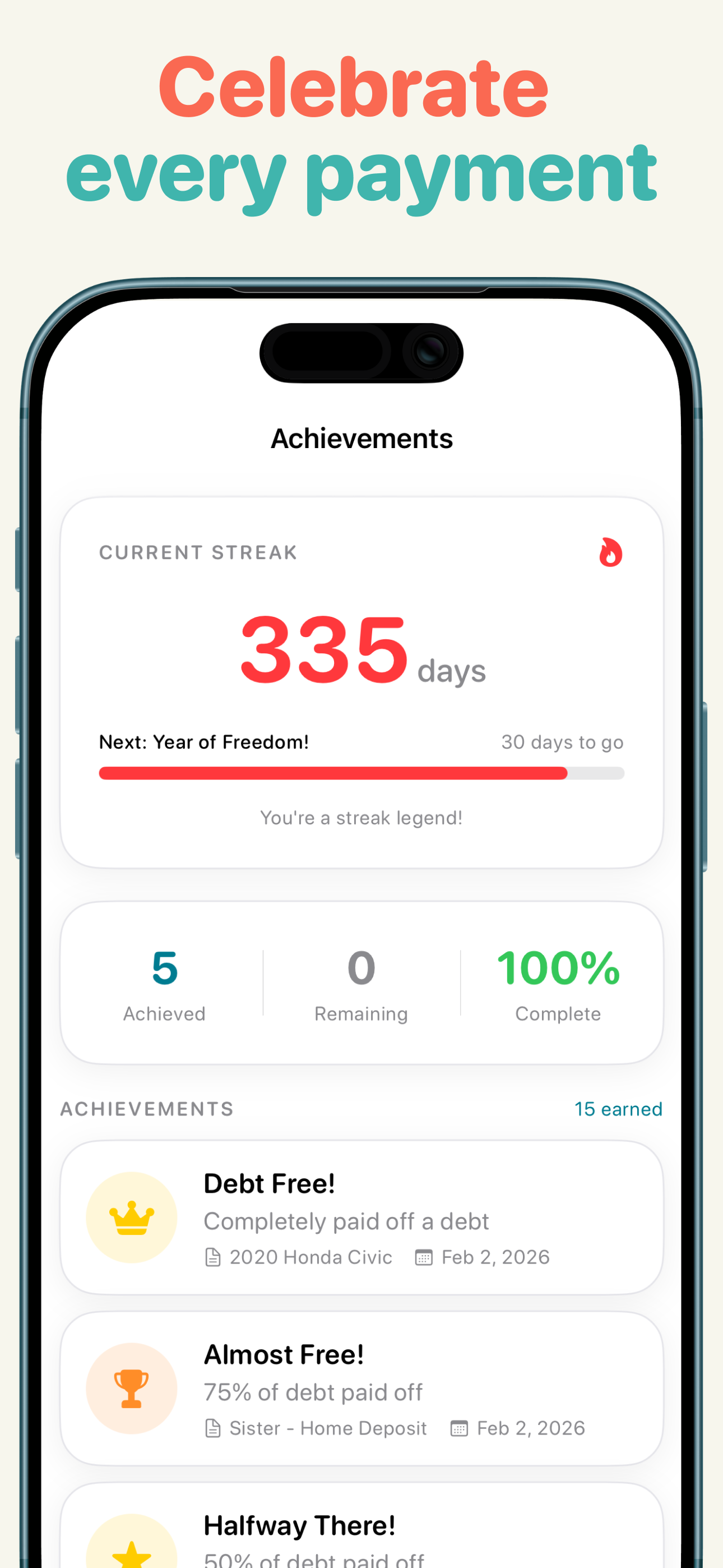 Debt Payoff Planner: Tracker