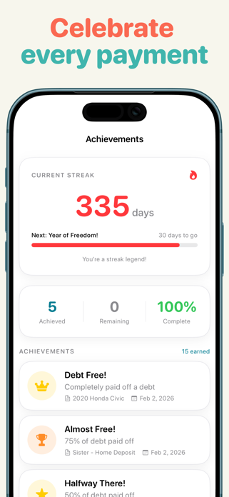 Debt Payoff Planner: Tracker Screenshot 5 of 5