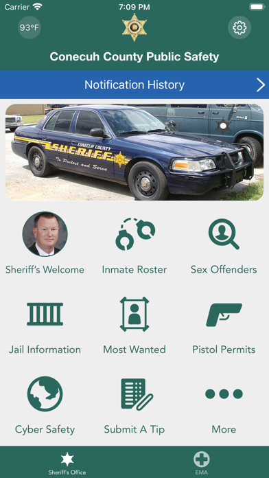 Screenshot 1 of Conecuh County AL Safety App