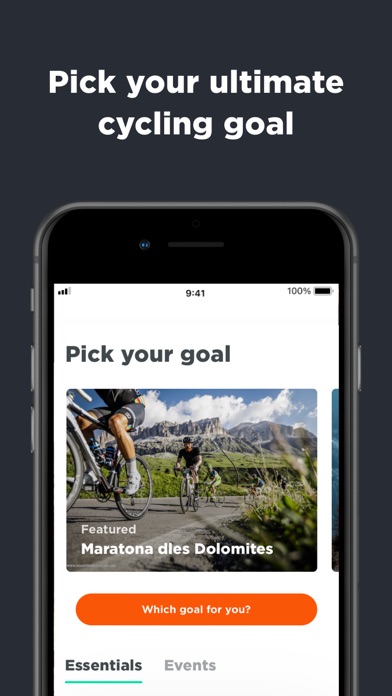 JOIN Cycling Coach App Screenshot