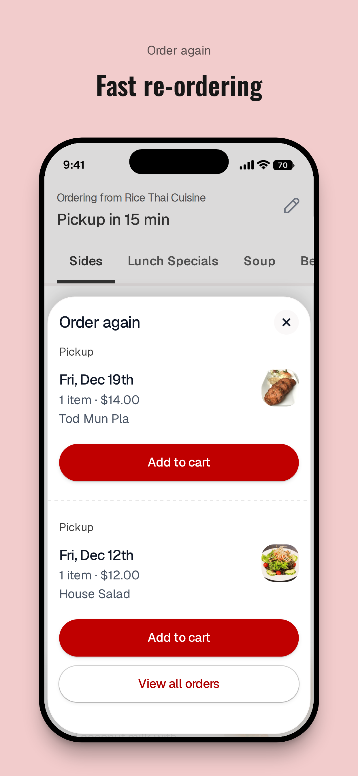 Rice Fine Thai Cuisine screenshot 4