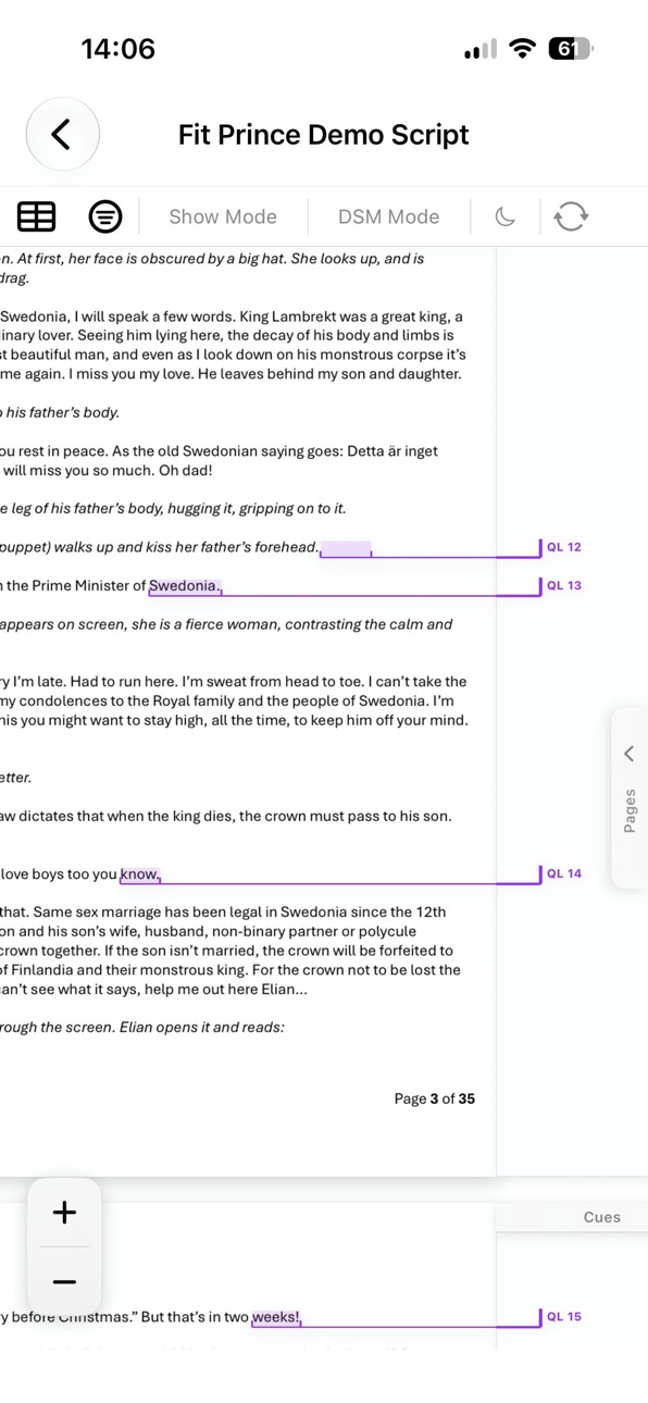 iPhone screenshot