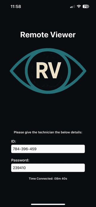 Remote Viewer Client Screenshot 1 of 3
