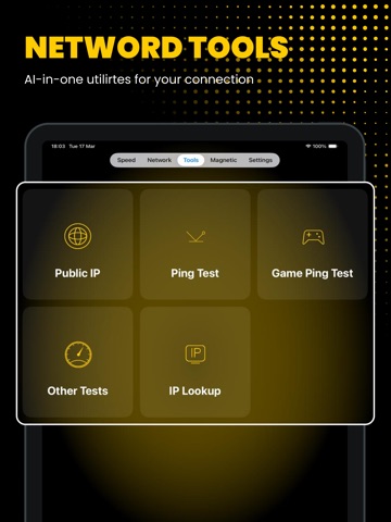 Wi-Fi Radar: Speed Test iPad screenshot