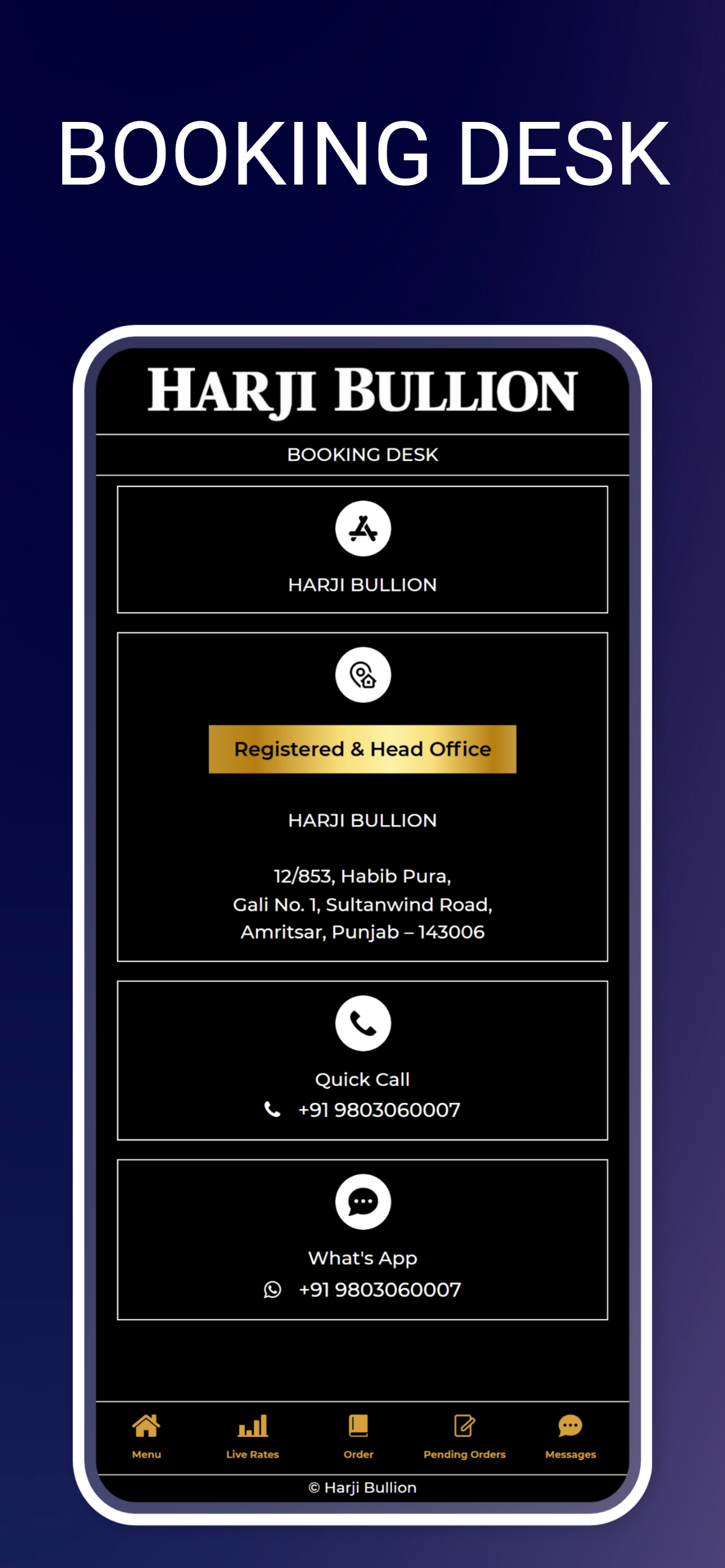 Harji Bullion