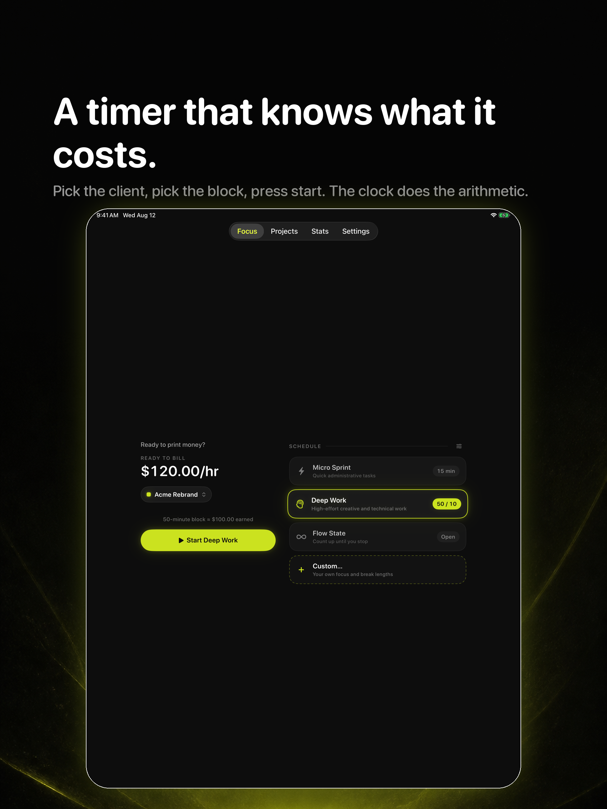 Focuslancer — Deep Work Timer screenshot 4