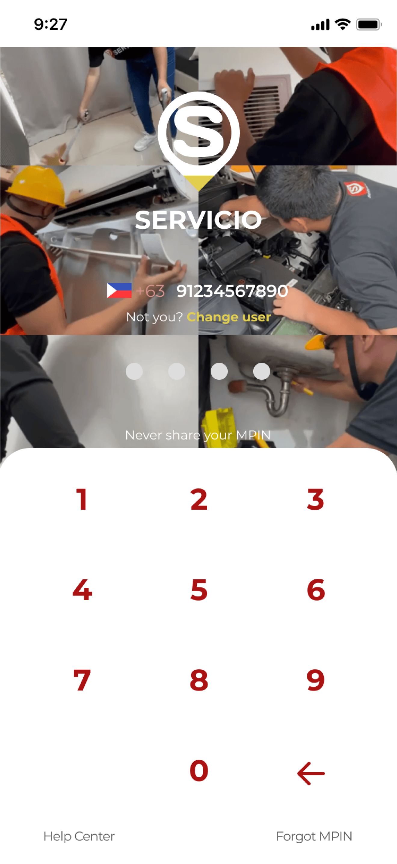 Servicio - Service Provider screenshot 6
