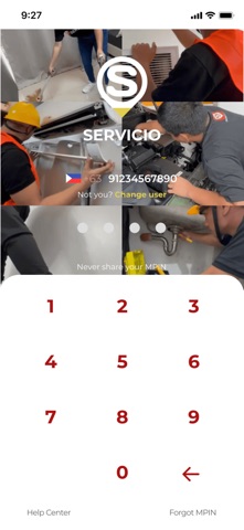 Servicio - Service Provider screenshot
