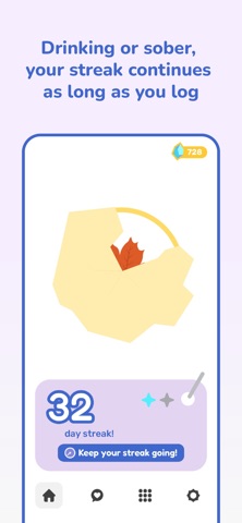 Amber Days — alcohol tracker Screenshot 1 of 4