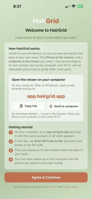 HairGrid screenshot 2