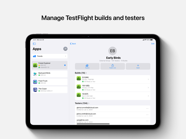 ‎App Store Connect Screenshot