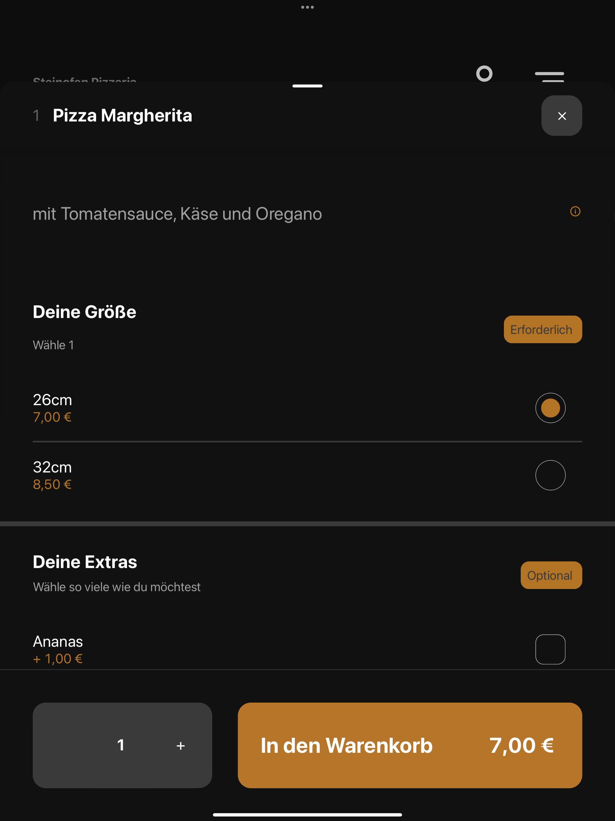 Steinofen Pizzeria Greven