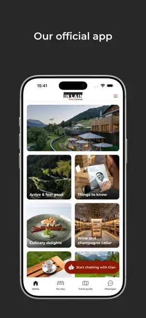 IN LAIN Hotel Cadonau screenshot 1