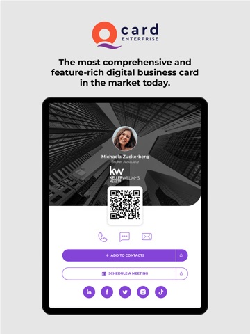 QCard Enterprise LLC iPad screenshot