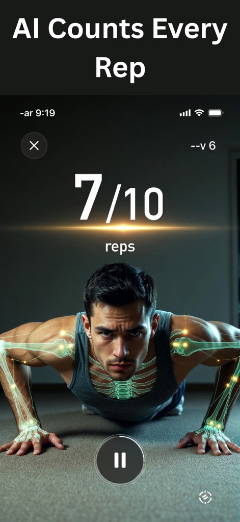 Push Up Counter and Tracker - Health & Fitness App | MWM