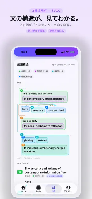 Lyst. - スワイプでわかる英語・韓国語・受験勉強 - screenshot 3