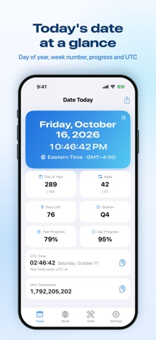 Today's Date: Day Counter Screenshot 1 of 7