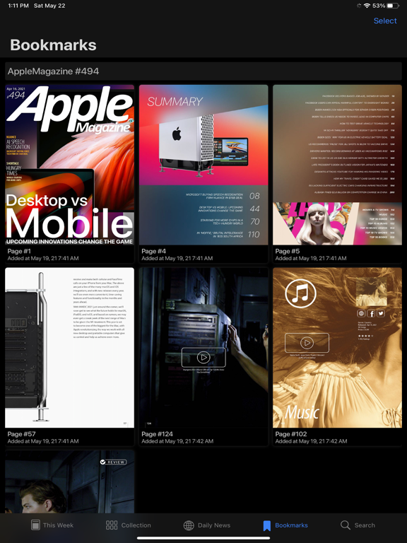 AppleMagazine iPad screenshot 4 - Magazines & Newspapers app