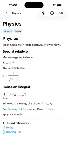 Metis: Markdown Notes screenshot