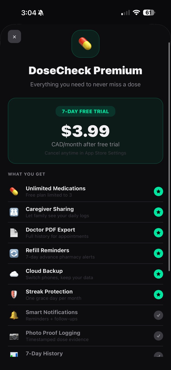 iPhone screenshot