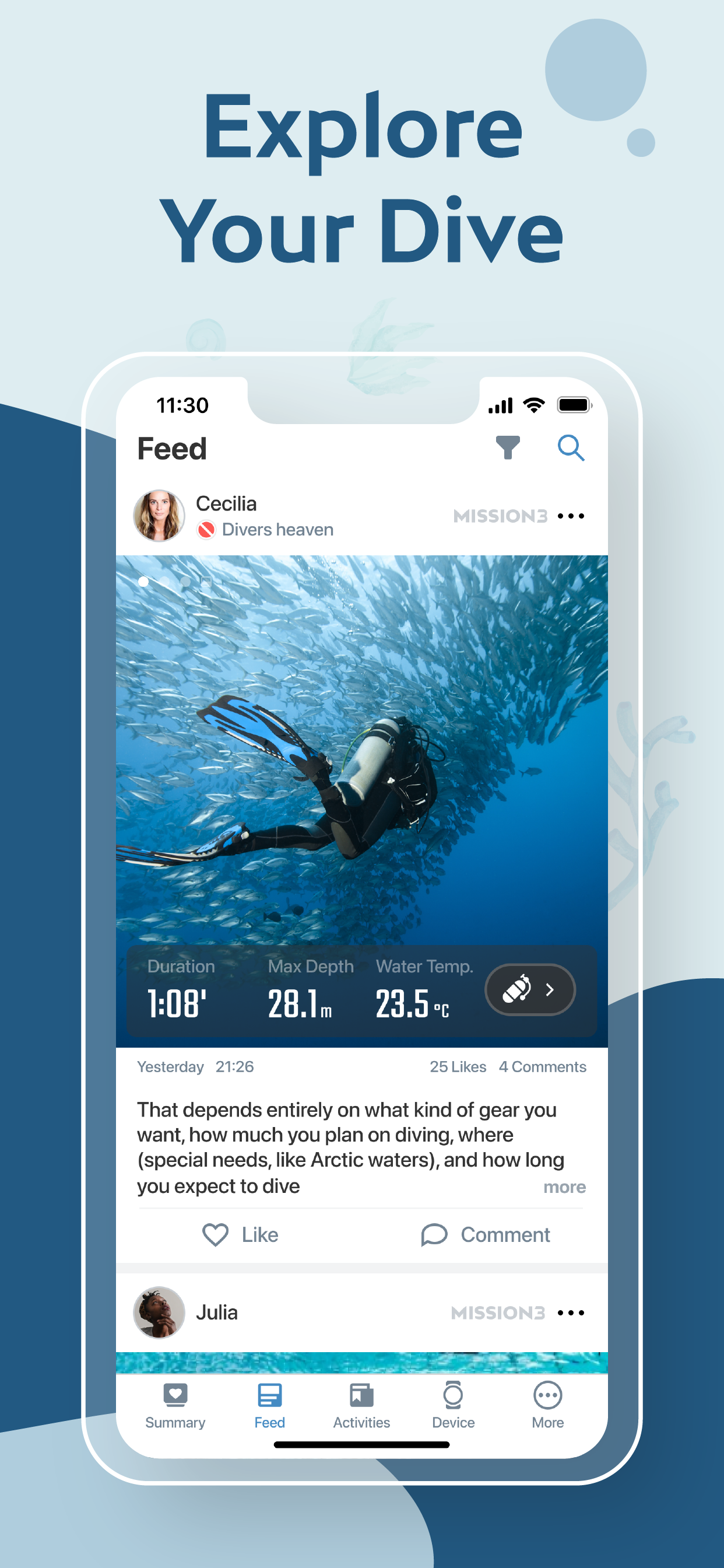 ATMOS - Diving logbooks