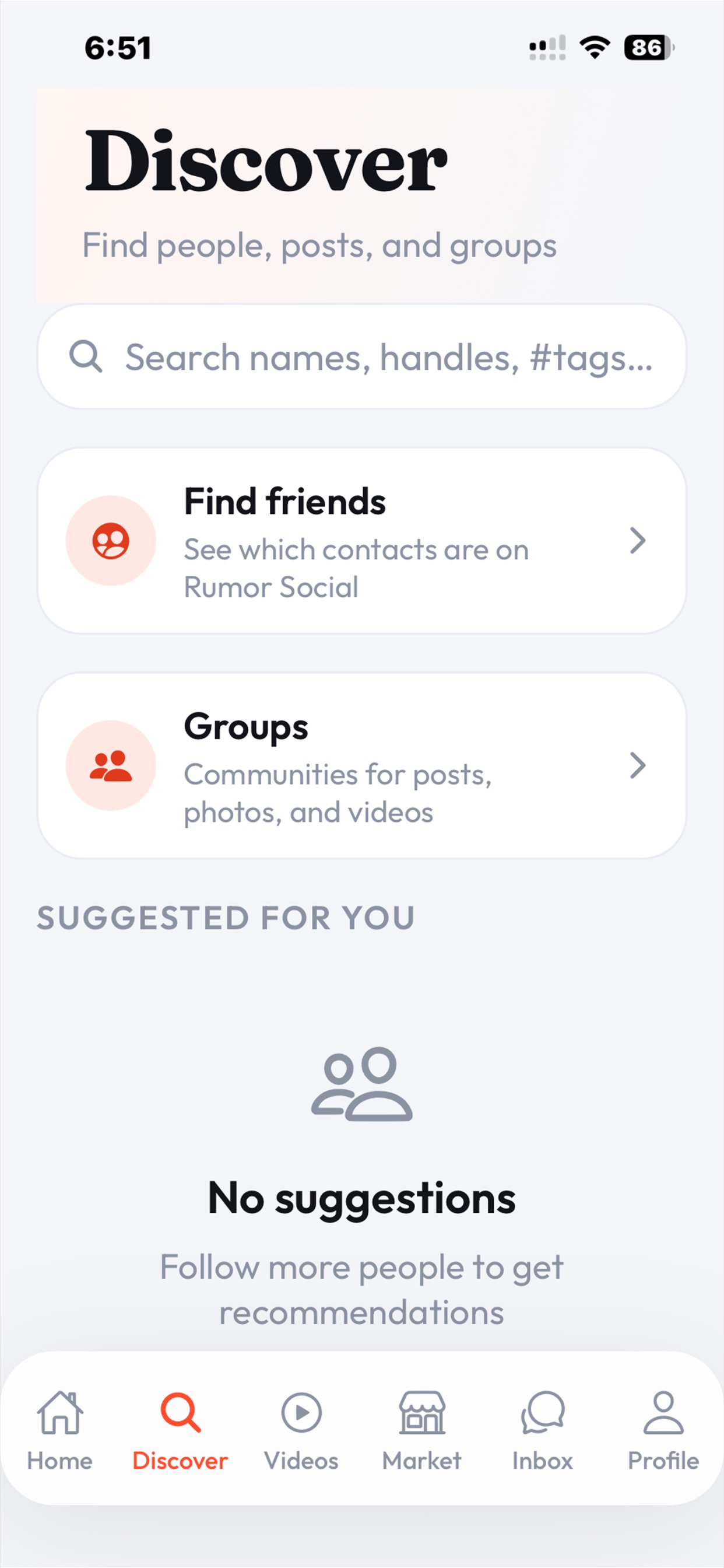 Screenshot 3 of Rumor Social