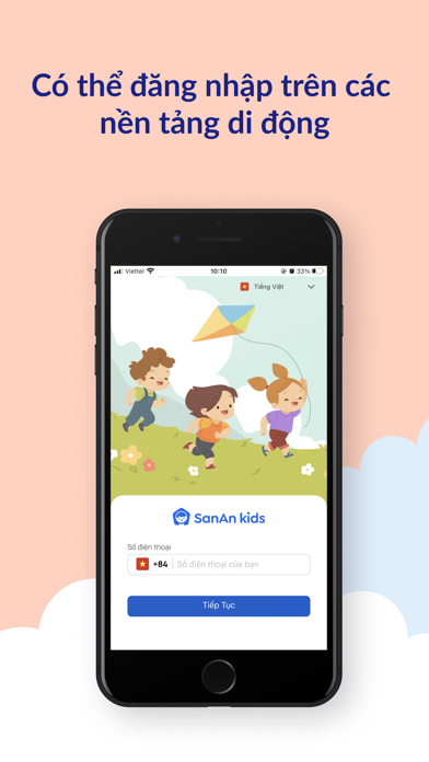 SananKids - Phụ huynh iPhone screenshot 2 - Education app