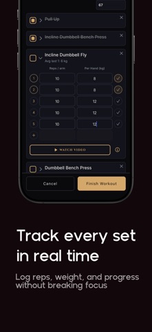 VIGR - Gym Tracker screenshot