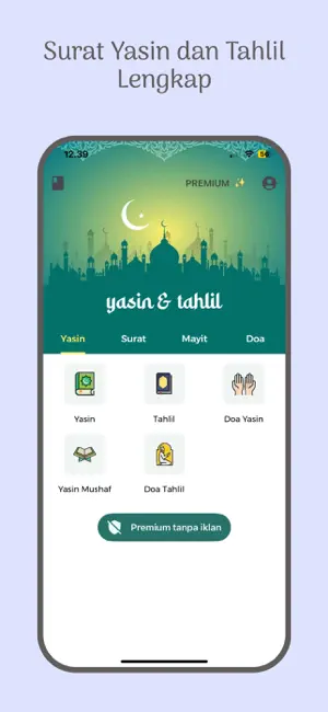 Surat Yasin & Tahlil Lengkap iPhone screenshot 1