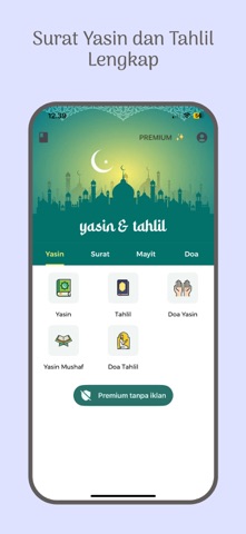 Surat Yasin & Tahlil Lengkap iPhone screenshot 1