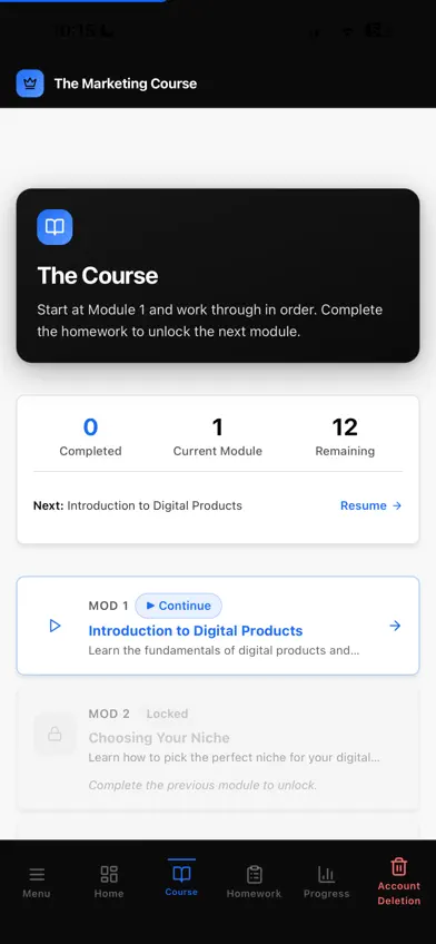 The Marketing Course screenshot 3
