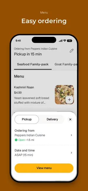 Peppers Indian Cuisine screenshot 3