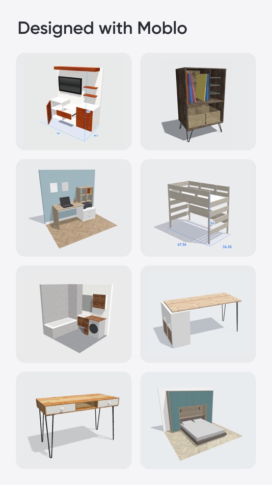 #9. Moblo - 3D furniture modeling (iOS) By: Felix Raymond