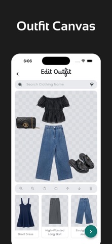 Digital Closet, CloOut screenshot
