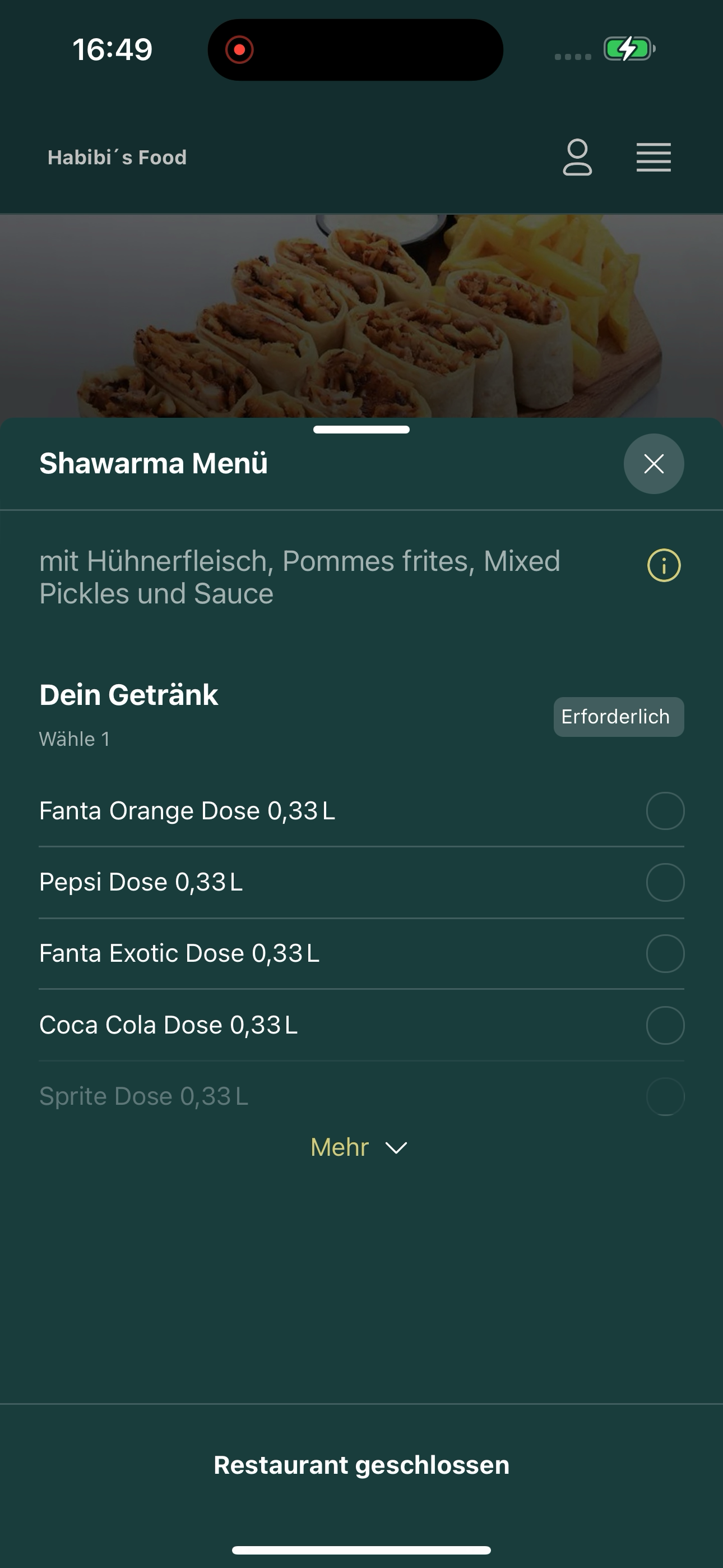 Habibi´s Food screenshot 7