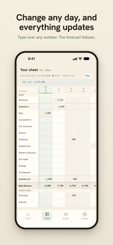 Ormos: Cash Forecast screenshot 3
