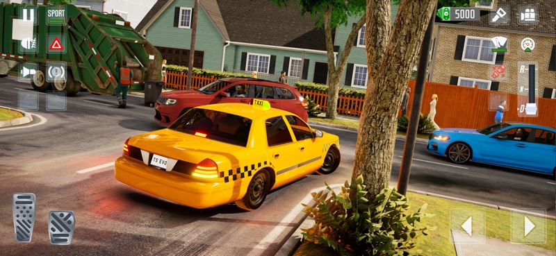 Taxi Car Simulator : EVO official gameplay screenshot 5