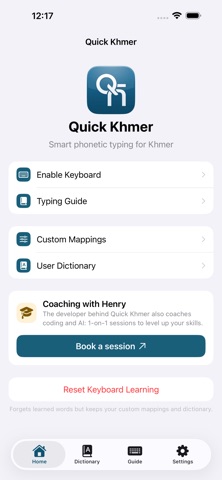 Quick Khmer Keyboard Screenshot 1 of 7