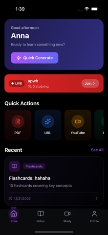 EduFeed - AI Study Companion screenshot