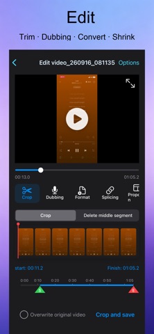 VibeRec-AV Record Edit Player screenshot 3