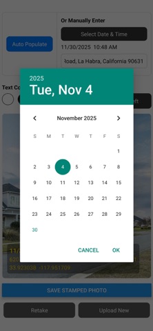 CustomStamp – Timestamp & GPS Screenshot 3 of 4