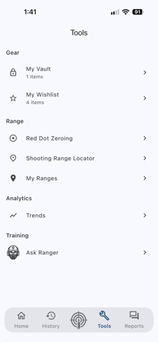 Range Report Pro Screenshot 4 of 5