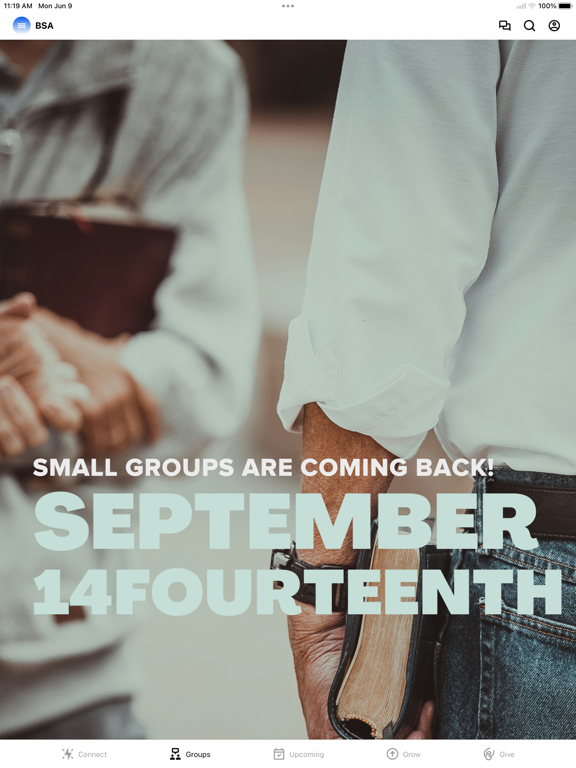 Blue Springs Assembly iPad screenshot 2 - Education app